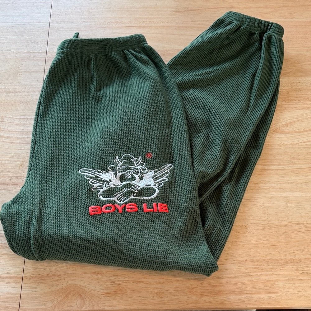 NWOT BOYS LIE THERMAL SWEATPANTS (Size M) - Picture 9 of 13